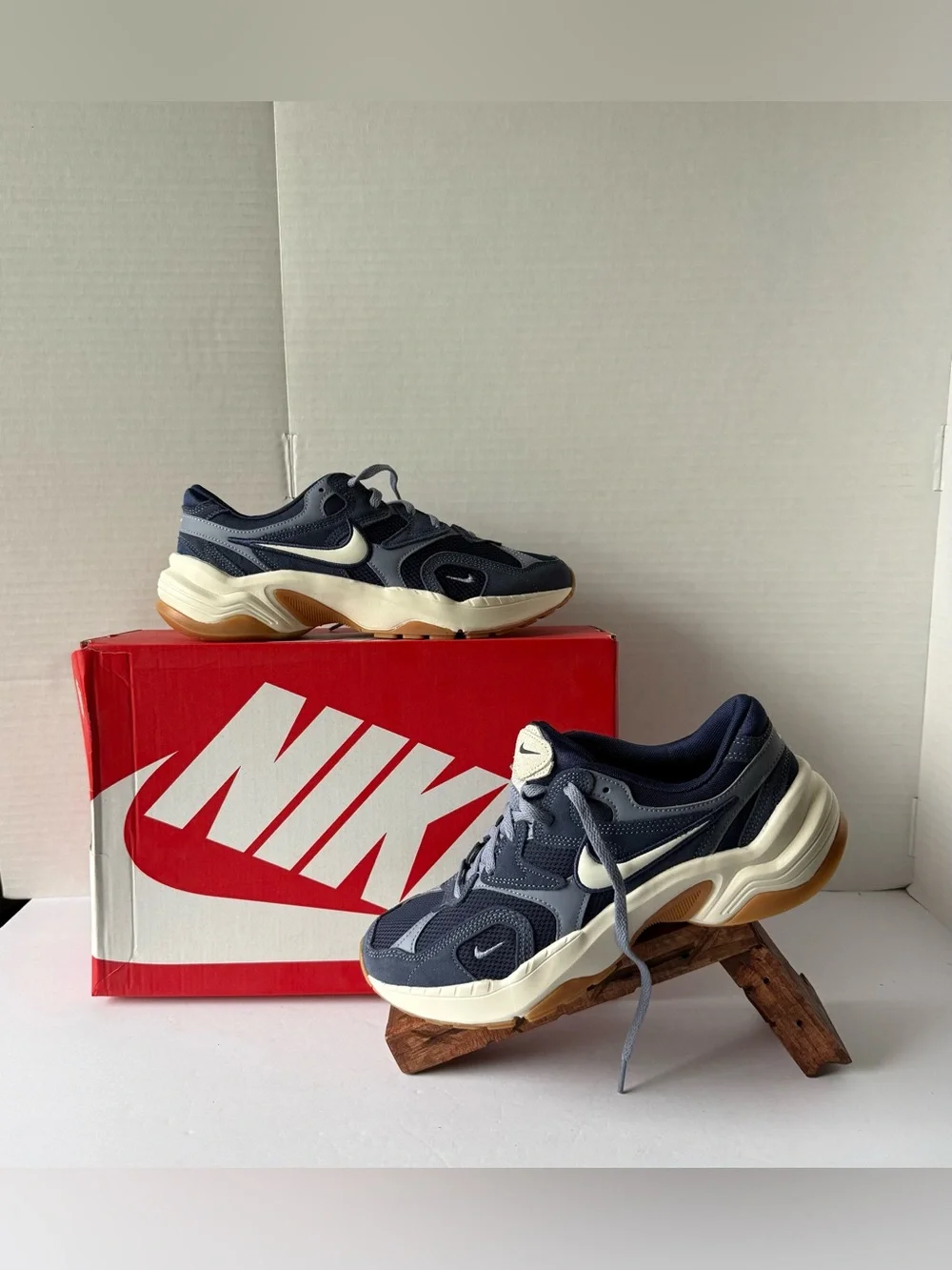 Nike AL8 Sneakers women’s Size 10 Men’s 8.5 IM2471-410 Midnight Blue Soft New